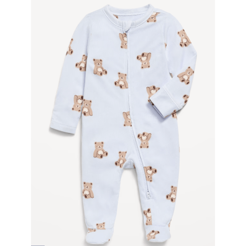 SoftMode 2-Way-Zip Sleep & Play Footed One-Piece for Baby