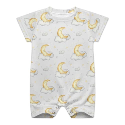 Newborn Baby Romper Clothing Cute Infant Short Sleeve Clothes Jumpsuit Playsuit One Piece Outfit for Boy Girl