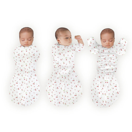 Organic Omni Swaddle Sack with Wrap - Arms Up Sleeves & Mitten Cuffs, – SwaddleDesigns