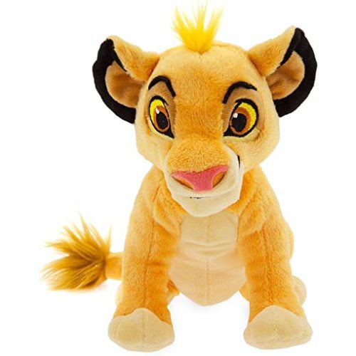 Disney Store Official Mini Bean Bag Plushies - Simba - Cute Stuffed Animal with Detailed Sculpting, Embroidered Features, Bean Bag Bottom Plush Toys for Kids