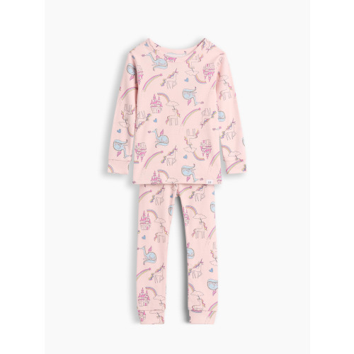Baby & Toddler Organic Brushed Cotton Unicorn PJ Set