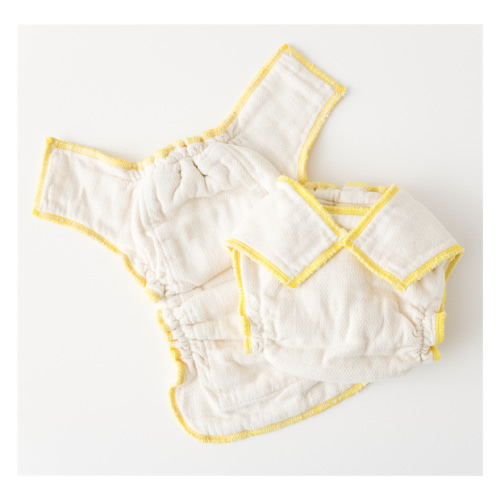 Diaperkind - Shop - Home Laundering - Diaperkind™ Unbleached Cotton Fitted Diaper