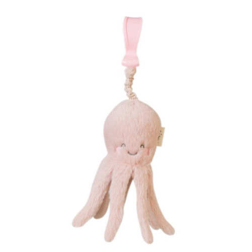 SARO Sensory Ocean Life Rattle Plush Toy - Baby & Toddler Sensory Development - Hand-Eye Coordination & Curiosity - Pram & Car Seat Toy