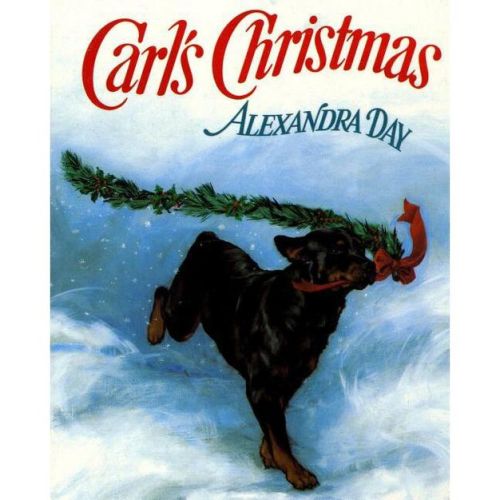 Carl's Christmas - by Alexandra Day (Board Book)