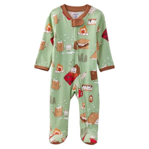 Scout One-Piece Organic Cotton Pajamas, 3-6M