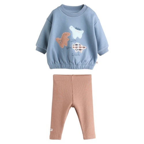 Dinosaur Sweatshirt & Leggings Set