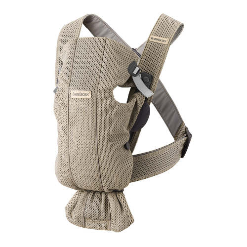 Baby Carrier Mini - Beige Grey 3D Mesh