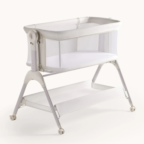 HARPPA Cuddly Sway | 3-in-1 Rocking Baby Bassinet & Bedside Sleeper with Anti-Reflux Mattress for Newborns | Attaches to Bed, Adjustable Height, Tool-Free Setup, Portable Wheels, CPSC Certified, Gentle Rocking Motion | Ideal for Infants, Safe Co-Sleeping