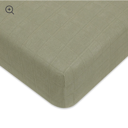 Babyletto Crib Sheet in GOTS Certified Organic Muslin Cotton