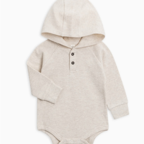 Cole Waffle Knit Hoodie Bodysuit