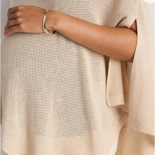Lightweight Cotton Cashmere Nursing Shawl