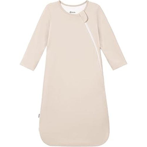 PATPAT Bamboo Viscose Baby Wearable Blanket (Sleep Sack), Long Sleeve, 0.5 TOG, Breathable & Soft, 2-Way Zipper, 0–24 Months