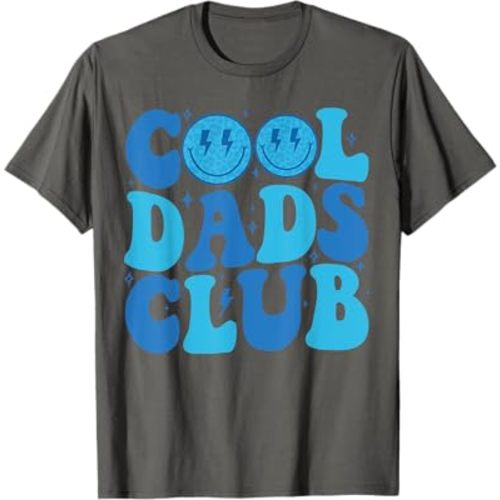 Cool Dads Club Shirt Retro Groovy Dad Father's Day T-Shirt
