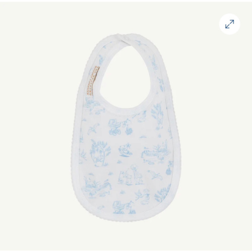 Burp Me Bib - Sir Proper's Sweet Arrival (Beale Street Blue)