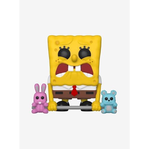 Funko Spongebob Squarepants Pop! Animation Spongebob Weightlifter Vinyl Figure Hot Topic Exclusive Multi None