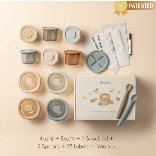 Silicone Baby Food Containers