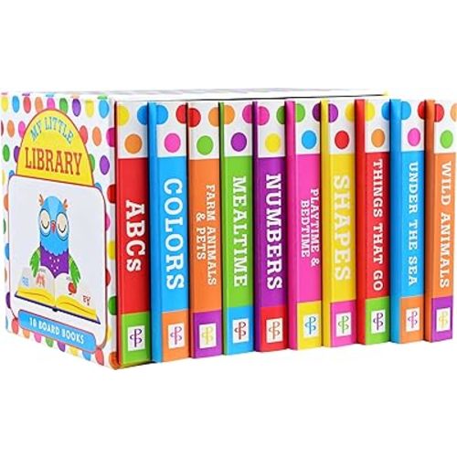 My Little Library of Board Books (10 Book Set in Slipcase) Board book – Picture Book, January 1, 2024