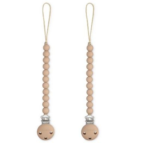 Pacifier Clip for Boys and Girls by Comfy Cubs - Beige