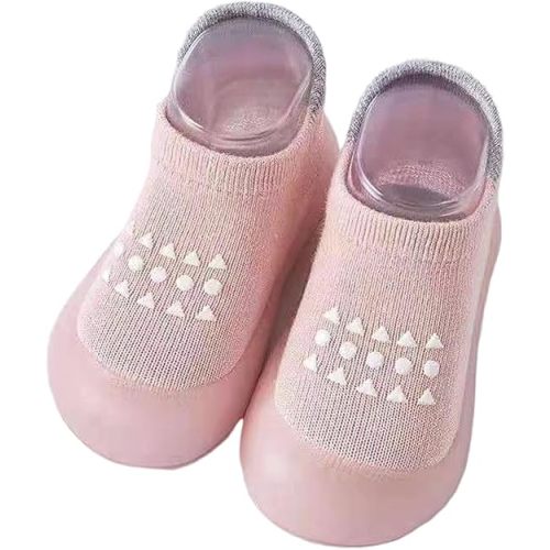 PandaEar Baby Sock Shoes Toddler Walking Shoes, Non-Slip Soft Sole Sneakers Breathable Slippers for Infant Boys Girls