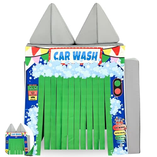 Couch Swag Play Panel for Childrens Foam Sofa Kids Couch (Car Wash)