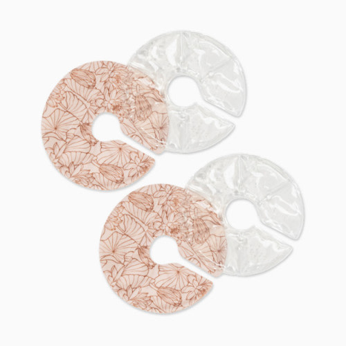 Kindred Bravely Soothing Breast Gel Packs - Floral Print, One Size