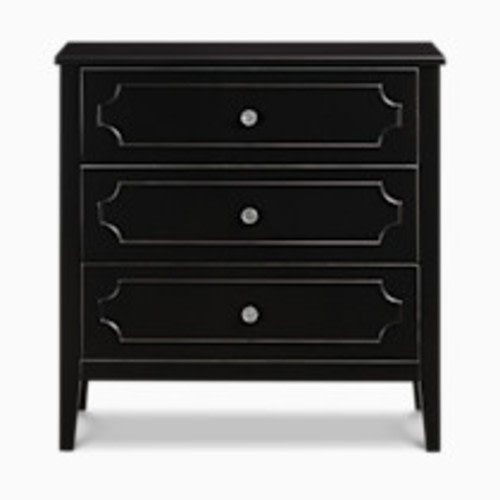 daVinci Chloe Regency 3-Drawer Dresser - Ebony