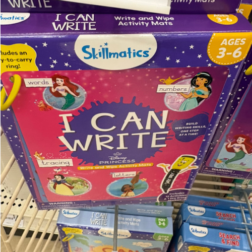 Skillmatics® I Can Write Disney® Princess Write & Wipe Activity Mats