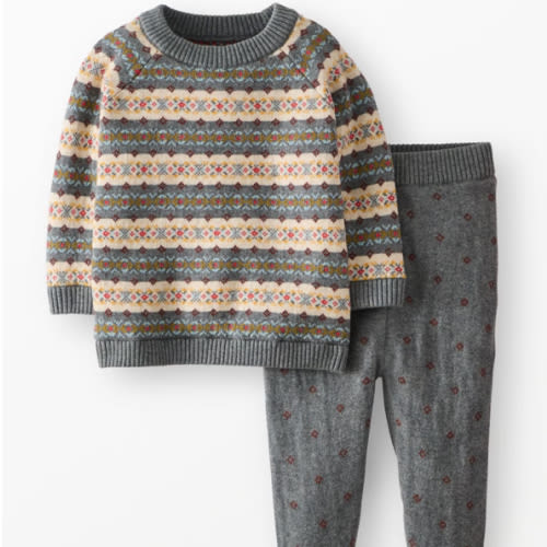 Baby Holiday Sweater Set | Hanna Andersson