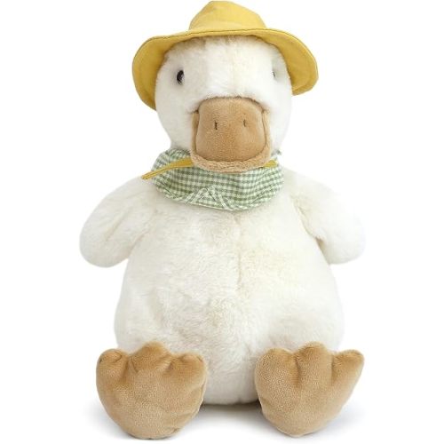 MON AMI Puddles The Duck Plush Toy for All Ages | 13-Inch Soft Stuffed Animal for Snuggling & Play | Cute Duck Plush for Gifts, Easter & Home Décor