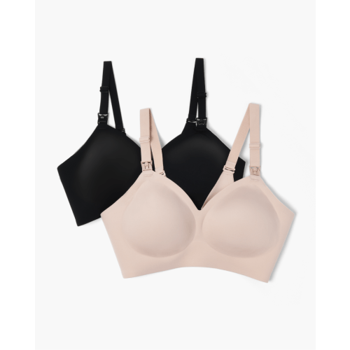 Ultra Soft & Omni Maternity Nursing Bra: Seamless & Wireles
