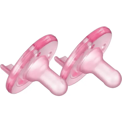 Philips Avent Super Soothie Pacifier, Pink, 3+ months, 2 Pack, SCF192/07