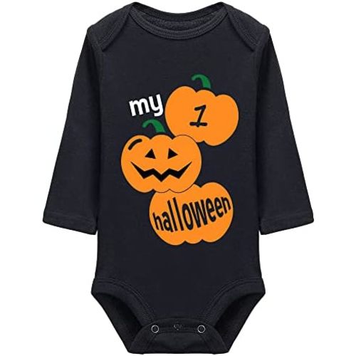 My 1st Halloween Funny Baby Bodysuits Infant Jumpsuit Clothes