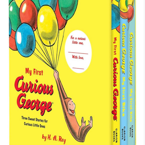 My First Curious George 3-Book Box Set: My First Curious George, Curious George: My First Bike, Curious George: My First Kite