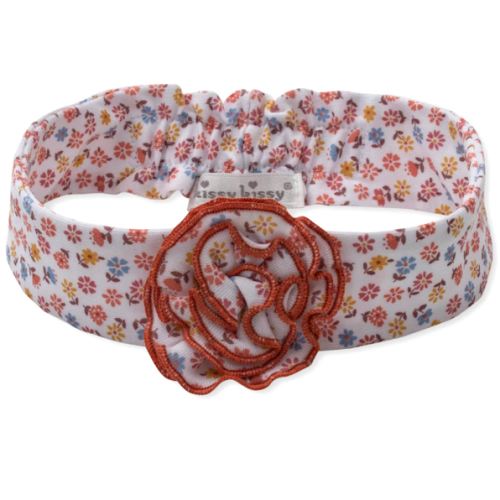 Patchwork Pumpkin Floral Headband