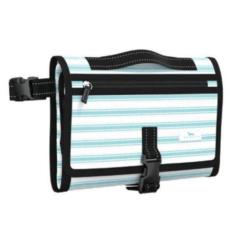 SCOUT Portable Travel Diaper Changing Mat– Wipeable Coated Cotton, Compact, All-in-One Changing Station