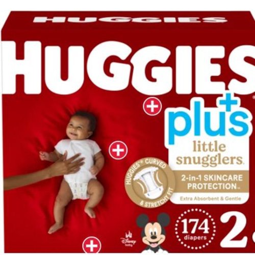 Huggies Plus Diapers Sizes 1 - 2