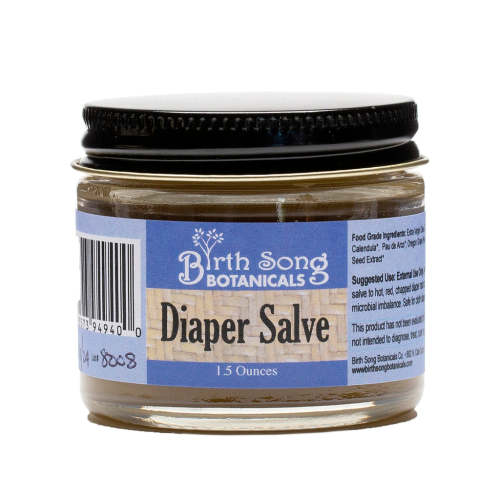 Herbal Diaper Cream with Calendula 1.5 oz– Birth Song Botanicals Co.