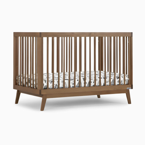 dadada Soho 3-in-1 Convertible Crib - Walnut