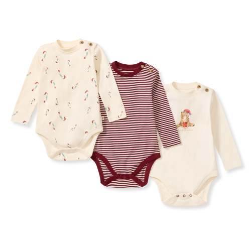 3 Pack My First Christmas Bodysuits – Burt's Bees Baby