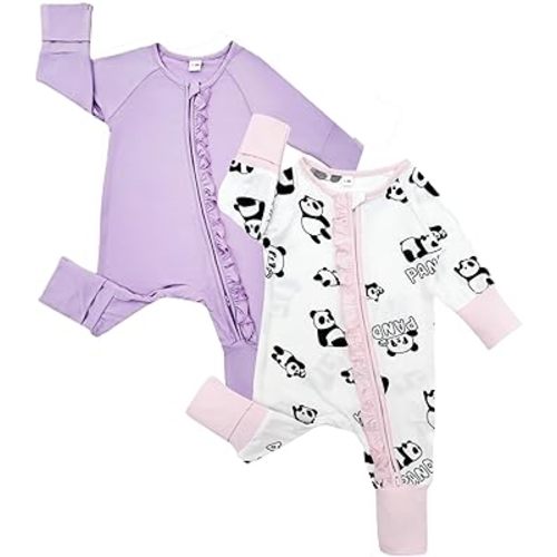 Bow Dream Baby Bamboo Rayon Romper Girl Footless Viscose Newborn Infant Footie Mitten Cuffs Toddler Boy Clothes