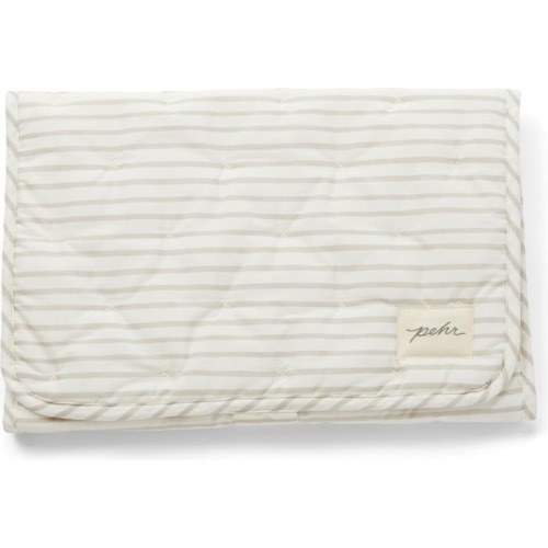 Pehr On the Go Coated Organic Cotton Changing Pad, Pebble