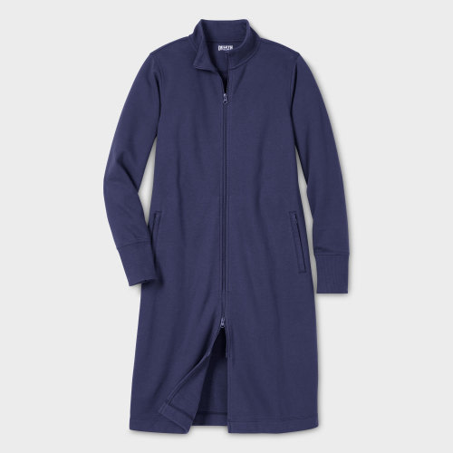 Women's Plus Souped-Up Fleece Zip Up Robe