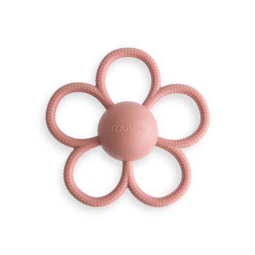 Daisy Rattle Teether – Safe & non-toxic: BPA-free, Food-Grade Silicone