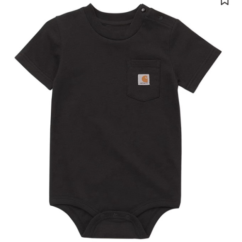 Carhartt Infant Boys' Short Sleeve Pocket Onesie
