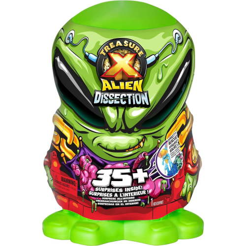 Treasure X Mega Alien Dissection Playset includes 35+ Surprises