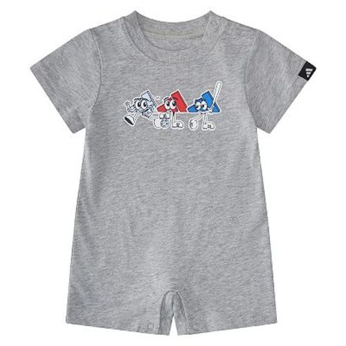 Baby Boy adidas Short Sleeve Graphic Shortie Romper