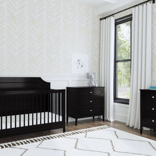 DaVinci Chloe Regency 4-in-1 Convertible Crib - Black
