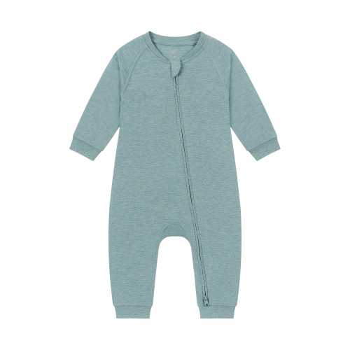 Long Sleeve Footless Sleeper | Avocado Bamboo | Nest Designs