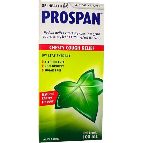 Prospan Cough Syrup - 100ml CHESTY Cough Relief & Mucus Relief