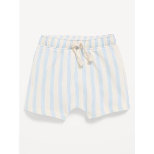 Printed Logo-Graphic Fleece Shorts for Baby